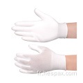 Gants de protection antistatiques PU blanc HESPAX 13 GAURE